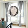 thumbnail image 2 of Curtain Tiebacks for Curtains, 4 Pieces Tiebacks Boho Leaves Curtain Holder Cotton Macrame Curtain Holder Drawstring Curtain Beige Cotton Rope Curtains, 2 of 5