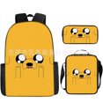thumbnail image 1 of New Adventure Time Adventure Time Backpack Cartoon Primary School Schoolbag Shoulder Bag Pencil Case, 1 of 2