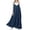 Blue, variant on JFHHQ Garden Dress Women's Solid Color V Neck Backless Casual Midi Dress Loose Fit Summer Dress XXL Beige