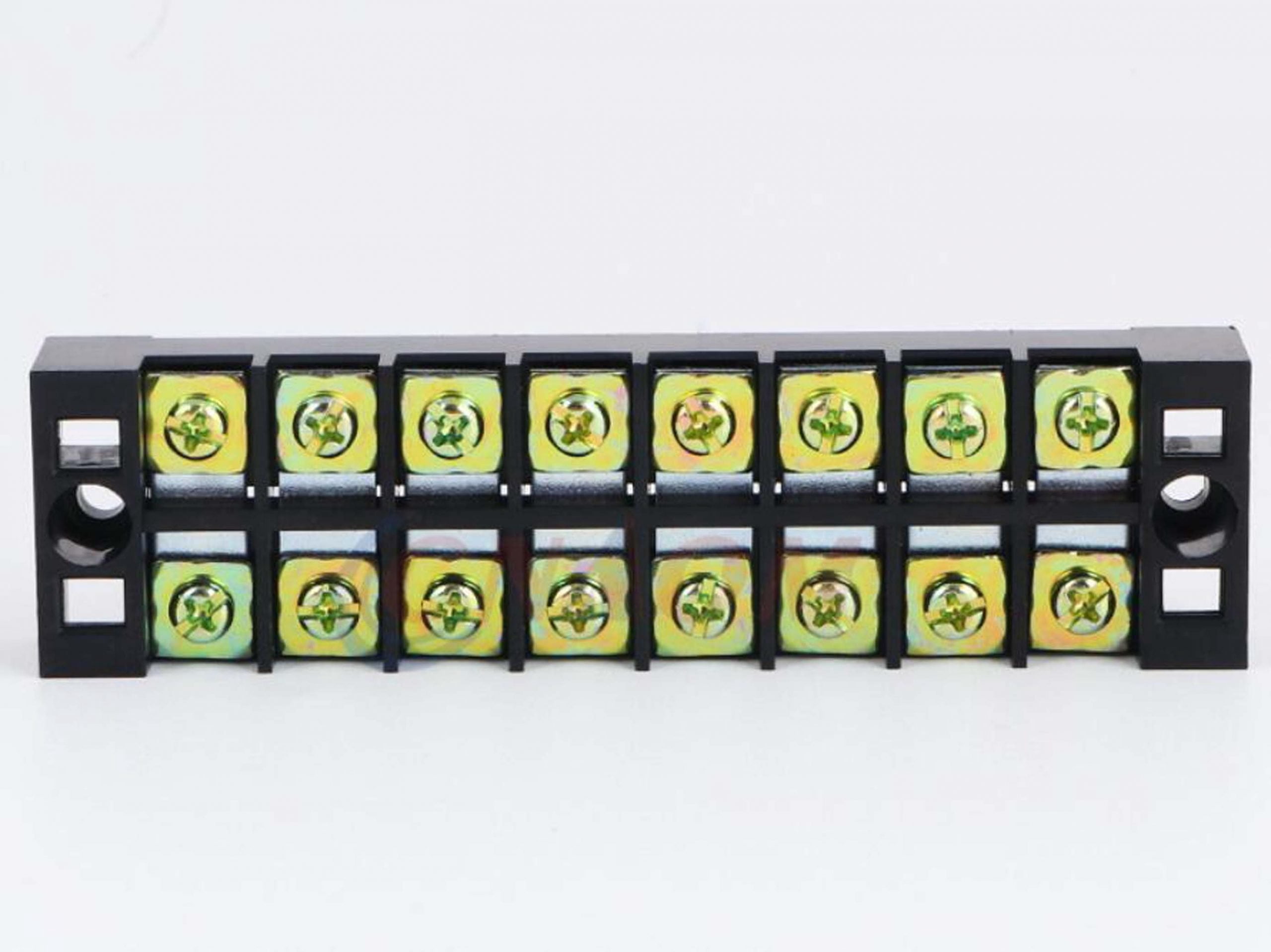20-13 AWG 8-Circuit Terminal Block 15-TB-2508-2 (2-Pack)