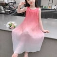 thumbnail image 4 of Toddler Girl Tulle Dress Summer Clothes Little Girl Gradient Dress Kids Casual Sundess Toddler Princess Outfits Soft Dailywear 8-9 Years, 4 of 6