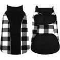 thumbnail image 1 of Abrigo Kuoser para perro, reversible, cálido, impermeable, a cuadros, XXL, 1 of 7