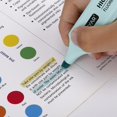 thumbnail image 3 of Highlighter, Pastel Colors Chisel Tip Marker Pen, Assorted Colors, Water Based, Quick Dry (6 Macaron Colors), 3 of 4