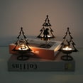 Christmas Hot Sale Christmas Tree Tea Light Candle Holders Christmas
