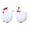 1, variant on 2pcs Miniature Hen Chick Resin Crafts Farm Market Display Ornaments For Easter Decoration