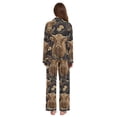 thumbnail image 3 of FORMRS Womens Pajama Set Long Sleeve Top and Pants with Pockets Soft Comfy Lounge Sleepwear, Sizes S-2XL, Cows and Flowers, 3 of 7
