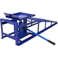 2 Pack Hydraulic Lift Ramp, 5 Ton Load Capacity, Adjustable Auto Lift ...