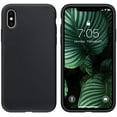 thumbnail image 6 of Entronix Silicone Soft Case Designed for iPhone X/XS Shockproof Durable Slim Fit, Black, 6 of 6