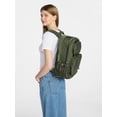 thumbnail image 5 of No Boundaries Women's 17.5" Multi Pocket Backpack, Olive, 5 of 6