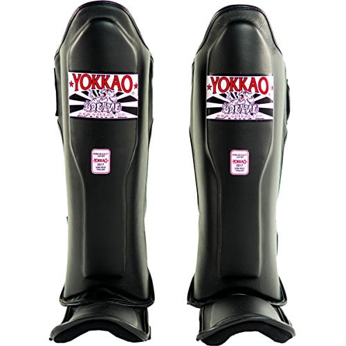 YOKKAO Matrix Muay Thai Shin Guards Black, Blue, Yellow, Red, White 2018