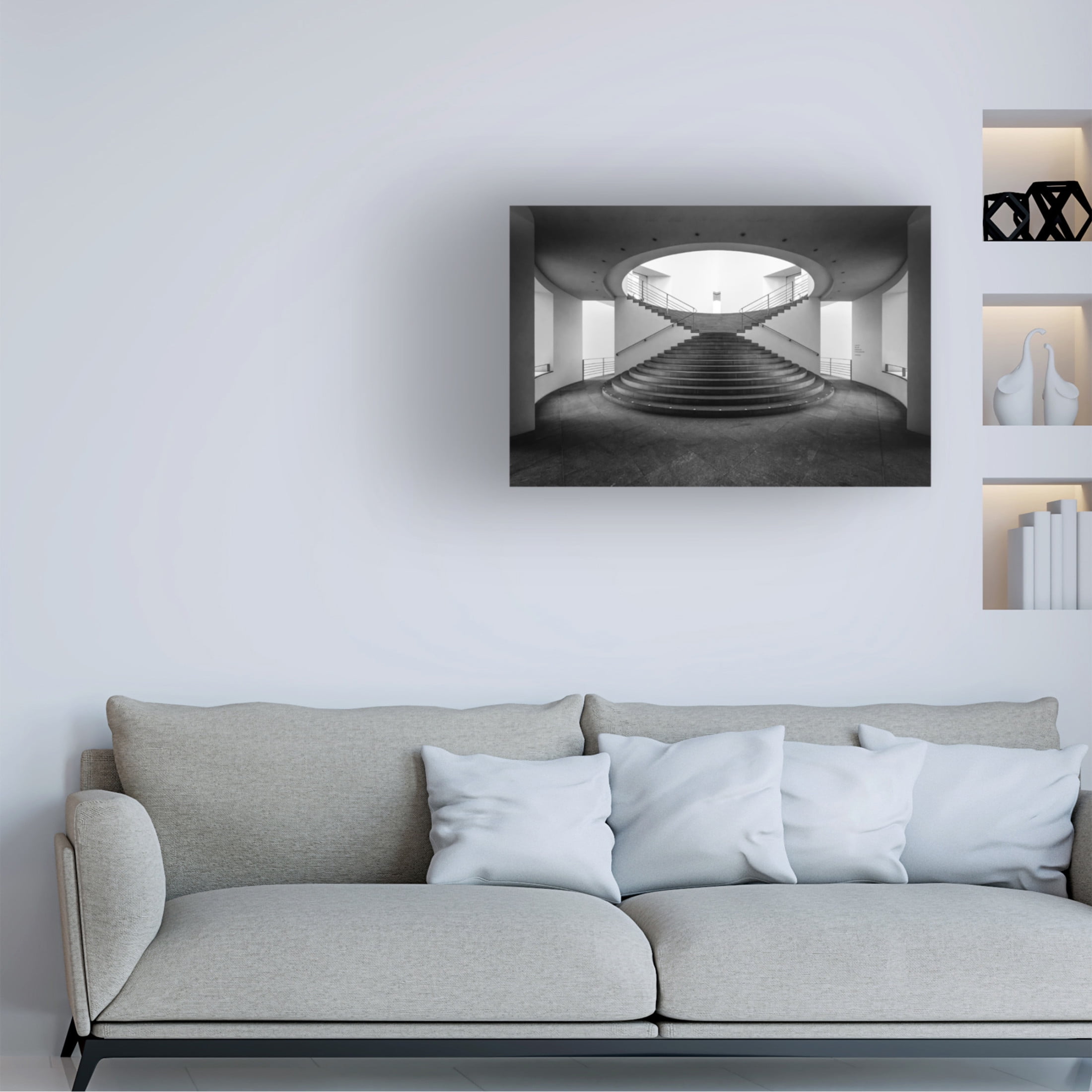 Canvas Wall Art - Luc Vangindertael laGrange 'New Baroque' Wall Art for Living Room, Bedroom, or Office Décor by Trademark Fine Art - 19 x 12 Inches