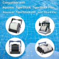 thumbnail image 4 of RCX23002 Correas de transmisión de goma exactas compatibles con el limpiador de piscinas Hayward Aquavac Tiger Shark Plus QC SharkVac (2 unidades), 4 of 5