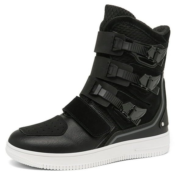 Botas de moto y zapatos de moto para todas las estaciones para hombre y mujer.,Negro,40