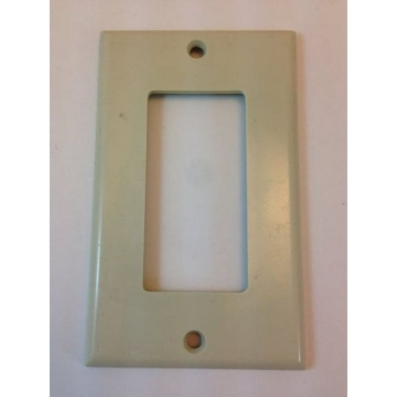 DECORA WALL PLATE IVORY 1-GANG