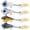 A1-1/4oz-2", variant on Jointown Vibespinner Lures with BKK Hooks – Easy Catch: 4 Actions (Vibrate/Swim/Flash/Jig) for More Bites, Longer Cast Search Bait – Jigs for Bass, Crappie, Trout, Walleye – Ideal for Family Fishing