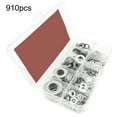 thumbnail image 1 of 910 Pcs/200 Pcs Entretoise Plate en Acier Inoxydable Kit de Fixation pour Laveuse en Métal, 1 of 7