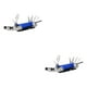 thumbnail image 4 of Kit de herramientas de reparación de bicicletas Wosthever 2Conjunto Azul, 4 of 6