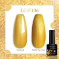 thumbnail image 1 of LILYCUTE 7ML Auroras capa superior Sparking Aurora Gel esmalte de uñas Semi permanente UV Gel función capa superior para barniz de Gel para decoración de uñas, 1 of 4
