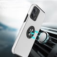 thumbnail image 3 of For Motorola Moto G 5G 2023 Hybrid Slim with Metal Invisible Ring Stand Holder Fit Magnetic Car Mount Shockproof Cover ,Xpm Phone Case [ Silver ], 3 of 10