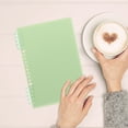 thumbnail image 6 of TABLZONE 3Pcs Assorted Color Spiral Note Books Simple Design Thick Paper for Writing Supplies, 6 of 8