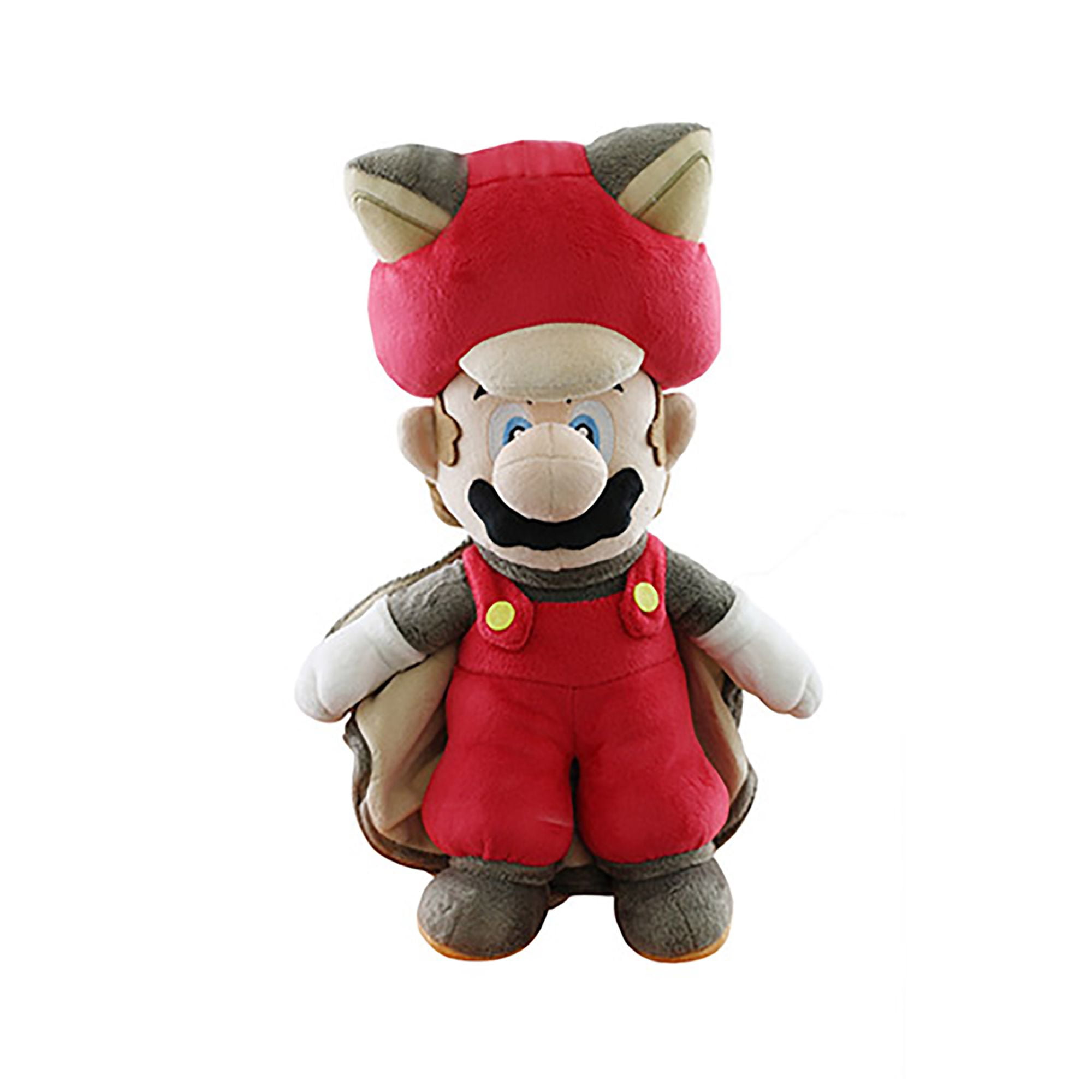 2X Super Mario Bros Cat and Squirrel Form Luigi Stuffed Animal Soft Plush Toy 9" 