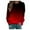 Red, variant on Womens Summer Tops Juniors Nice Tops Blouses Women under 20 Long Sleeve Comfy Woman Shirts 3x Solid Color Blouse Large Tee Shirts Women 3 Quarter Sleeve Girl Apparel Lady Short Blouse Corduroy S