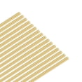 thumbnail image 1 of 16-Pack Brass Rod, 1.2mmx200mm H65 Solid Round Rods for Knife Handle Pins Material Making Supplies/Shaft Crafts/Model DIY, Lathe Rivet Dowel Stock Tube, 1 of 5