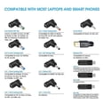 thumbnail image 5 of Usb To Dc Power Cable Universal Usb To Dc Jack Charging Cable Power Cord With 13 Interchangeable Pl, 5 of 5