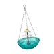 thumbnail image 5 of Baño solar para pájaros al aire libre, cuenco para pájaros, decoración de patio, 925 x 925 x 1969 pulgadas Azul, 5 of 9