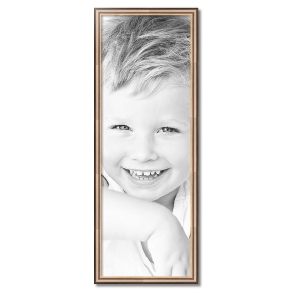 ArtToFrames 16" x 46" Anique Silver Picture Frame, 16x46 inch Silver Wood Poster Frame (WOM-4964)