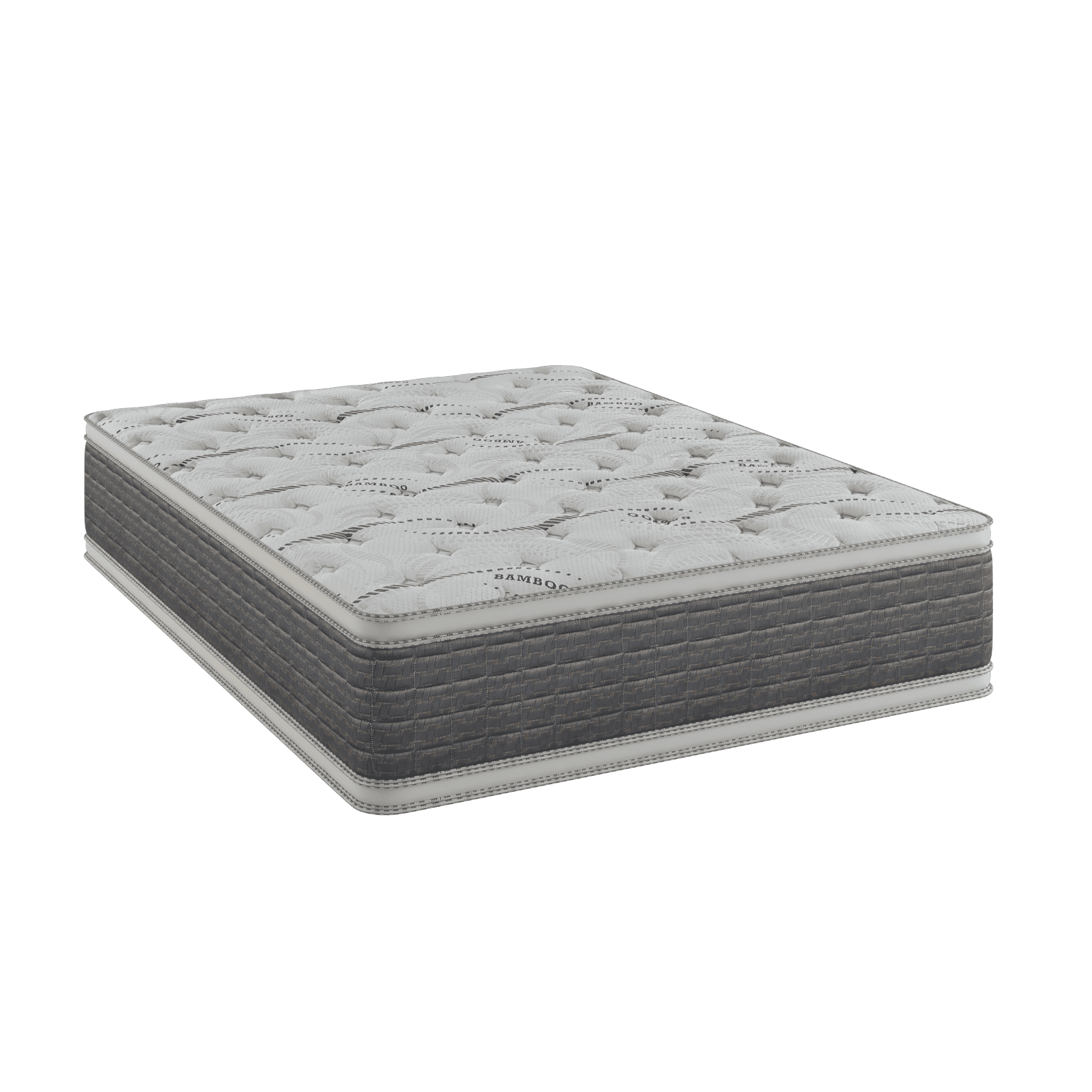 Miekor Furniture 14.5" Cool Touch Cover Two Sided Pillow Top King Mattress 89612