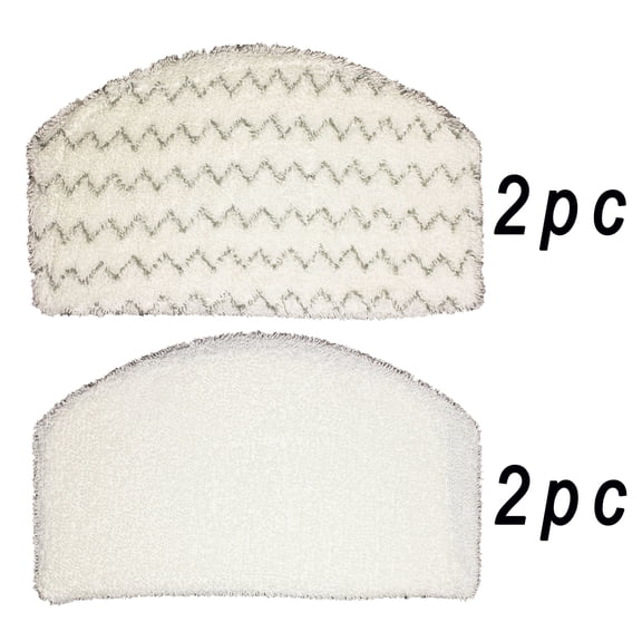 Microfiber Mop pad for Bissell Power Steamer Mop Pad (4 Pack) Fits 1940A, 1940Q, 1940T, 1940W, 19402, 19404,19408, 1440 Serie