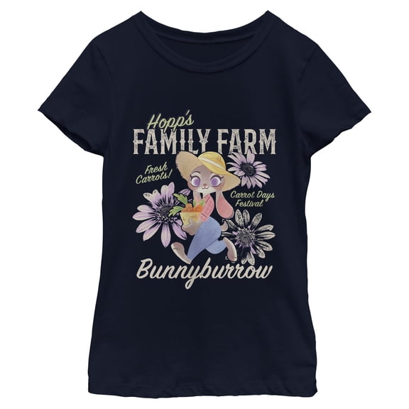 Girls Disney Hopp's Family Farm T Shirt