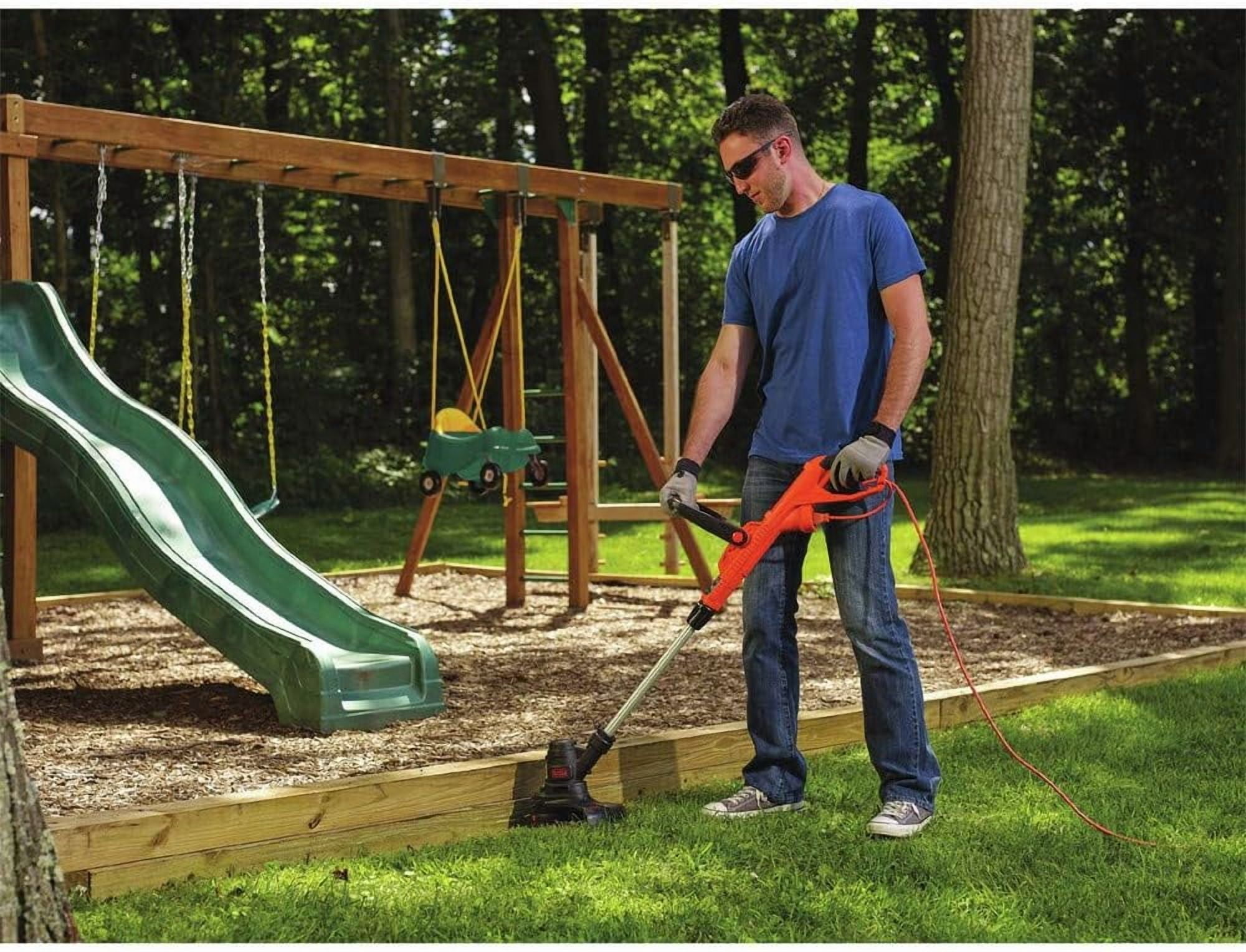 String Trimmer Edger 13-Inch 5-Amp Corded Electric with Automatic Spool Feed for Lawn and Garden