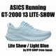 thumbnail image 1 of ASICS Running Shoes GT-2000 13 LITE-SHOW 1011C034.400 Lite Show / Light Blue, 1 of 6