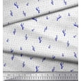 thumbnail image 2 of Soimoi Modal Satin Fabric Brush Stroke & Cactus Tree Fabric Prints By Yard 42 Inch Wide, 2 of 3