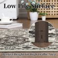 thumbnail image 5 of Yesfashion Carpets Area Rugs Washable 9'*12' Area Rug Vintage Persian Floral Print Rug Machine Throw Rug Moroccan Trellis Carpet Rugs Bedroom,Gray grey 9*12ft, 5 of 7