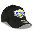 thumbnail image 3 of Men's New Era  Black Los Angeles Rams 2024 NFC West Division Champions Locker Room 9FORTY A-Frame Adjustable Hat, 3 of 5