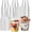 300Pack-Dome Lids, variant on 100 Pack 9 oz Clear Plastic Cups with Lids, Disposable Cups with Dome Lids No Hole, Ideal for Ice Cream, Cold Drinks, Fruit, Dessert, Yogurt Parfait