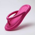 thumbnail image 2 of Men's and Women's Summer House Slippers, Simple Bathroom Flip Flops, Indoor Flip Flops, Couples Flat Shoes (Color : Rose Red,Length: 240cm), 2 of 6