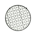 thumbnail image 7 of Veryke Outdoor Round Bistro Side Table with White Mosaic Glass Top for Patio Porch Beach, 7 of 7