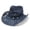 A-Navy27, variant on Womens Hats Blue Bead Decor Hollow Woven Straw Cowboy Hat For Boho Summer Beach Wear Breathable Stylish Headwear