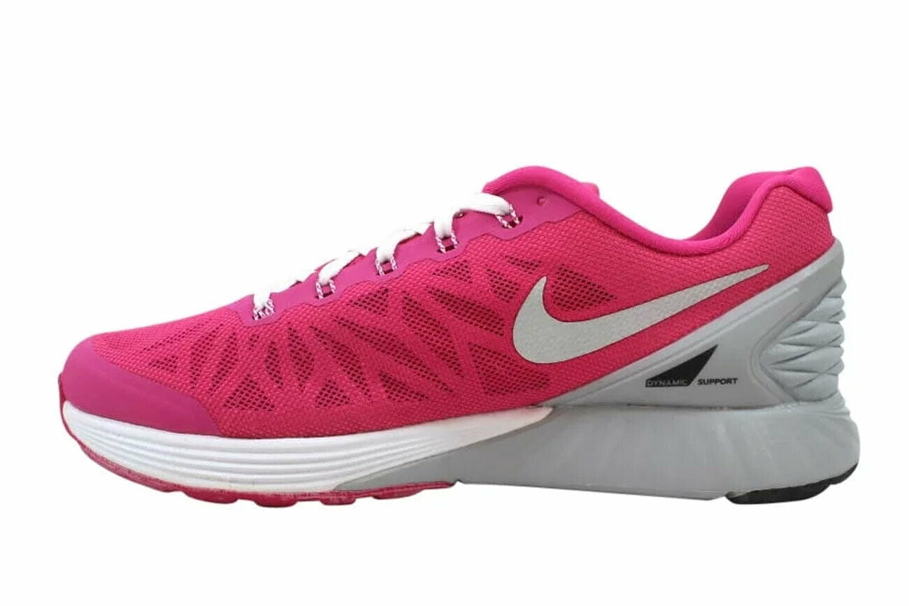 Dhr je bent Grens Nike Lunarglide 6 (GS) 654156 601 "Hot Pink" Big Kid's Running Sneakers -  Walmart.com
