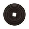 thumbnail image 5 of Baldwin 4902050 1.5 in. dia. Knob Back Plate, Satin Brass & Black, 5 of 6