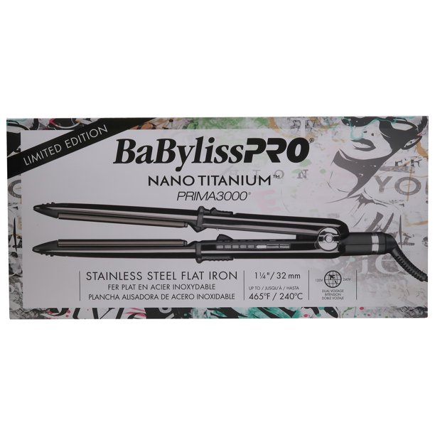 BaByliss Pro LIMITED EDITION Nano Titanium Prima 3000 Stainless