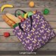 thumbnail image 5 of Easygdp Butterflies And Floral Bolsa Tote para Mujer, Bolso de Hombro para Trabajo, Playa, Viajes, Compras y Supermercado, 5 of 7