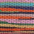 thumbnail image 5 of Laddha Home Designs Handwoven Braided Striped Cotton Throw Pillow Cover - 20" - Multicolored, 5 of 7