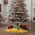 thumbnail image 4 of Disketp Quirky Cartoon 123 Christmas Tree Skirt, Christmas Tree Decorations, Christmas Decor, Tree Mat Decoration(30-48IN)-30", 4 of 6