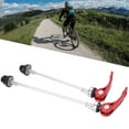thumbnail image 4 of Quick 2Pcs Bicycle Hub Quick Release Lever 145mm Front 185mm Rear  Wear Resistance Quick Release Skewer for Bike Wheel, 4 of 7