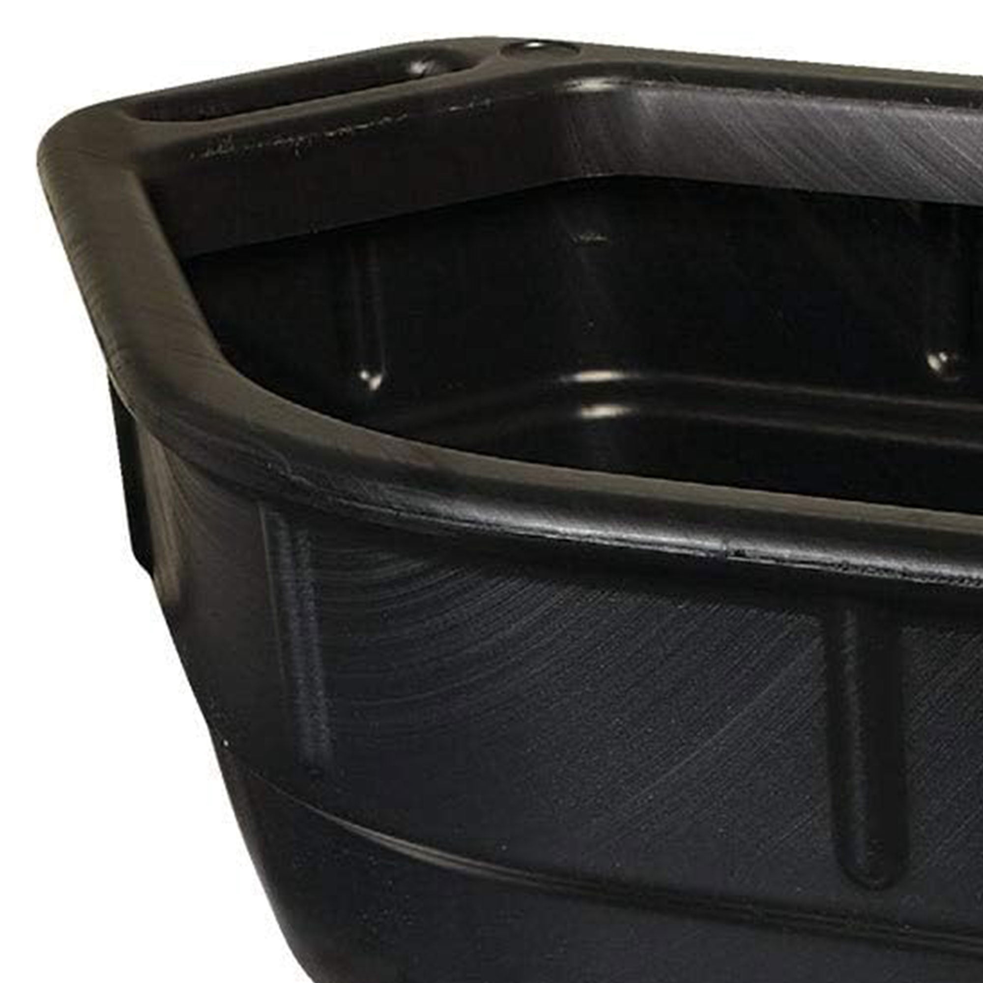 Midwest Can 5 Gallon Large Open Top Drain Pan w/ Back Handle & Front Spout